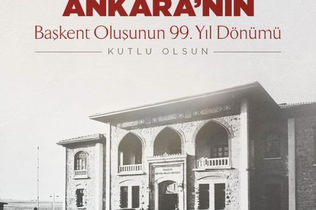 #AnkaranınBaskentOlusu