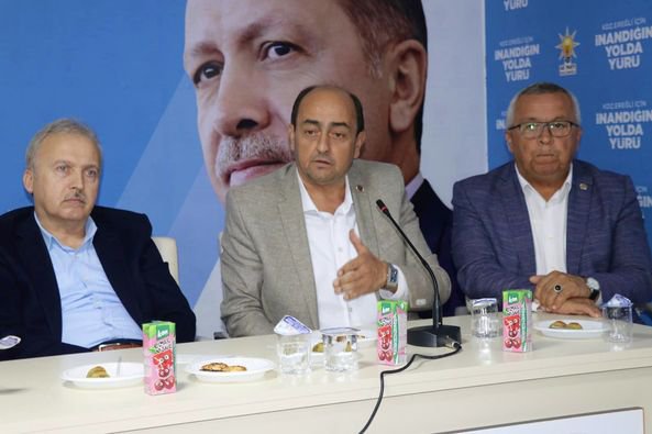 AK PARTİ KDZ.EREĞLİ İLÇE BAŞKANLIĞIMIZIN BASIN TOPLANTISI