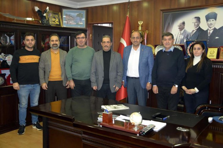 EREĞLİ GAZETECİLER DERNEĞİ'NİN DEMİRTAŞ'A ZİYARETİ
