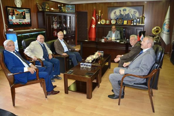 ESKİ ZONGULDAK MİLLETVEKİLİ CANDAN'DAN BAŞKAN DEMİRTAŞ'A ZİYARET