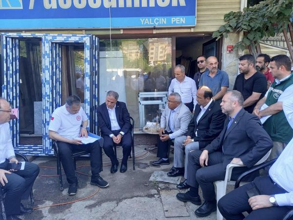 İÇİŞLERİ BAKANI ALİ YERLİKAYA GÜLÜÇ'TE İNCELEMELERDE BULUNDU