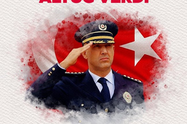 VEFATININ 6.YILINDA ŞEHİT POLİS MEMURU ALTUĞ VERDİ'Yİ RAHMETLE ANIYORUZ