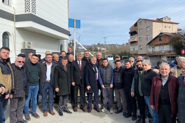 GÜLÜÇ BELEDİYE BAŞKANI SADIK RECEP KARA SAHADA İNCELEMELERDE BULUNDU
