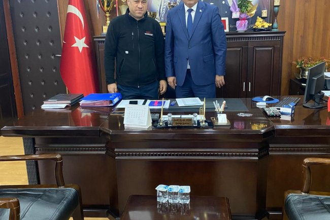 SİNAN DURDU BAŞKANIMIZI ZİYARETE GELDİ !