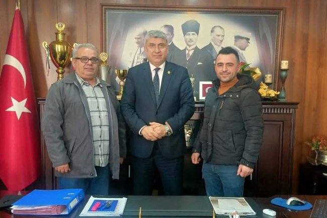 BAŞKANIMIZI ZİYARETTE BULUNDULAR