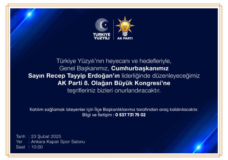 TÜM HALKIMIZ DAVETLİDİR