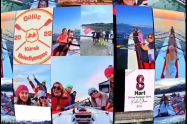 8 MART DÜNYA EMEKÇİLER KADINLAR GÜNÜNDE KÜREK ÇEKİYORUZ...