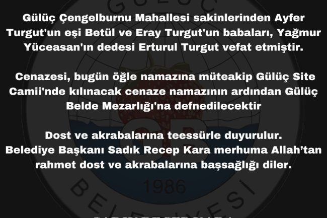 Vefat & Başsağlığı