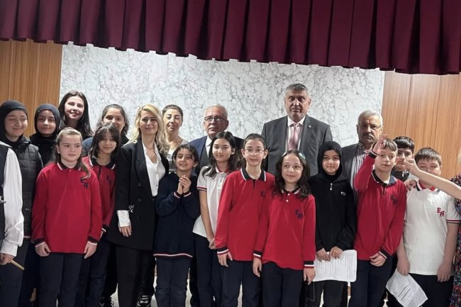 GÜLÜÇ EMİN AYHAN ORTAOKULUNUN DÜZENLEMİŞ OLDUĞU ETKİNLİĞE KATILIM SAĞLADIK...