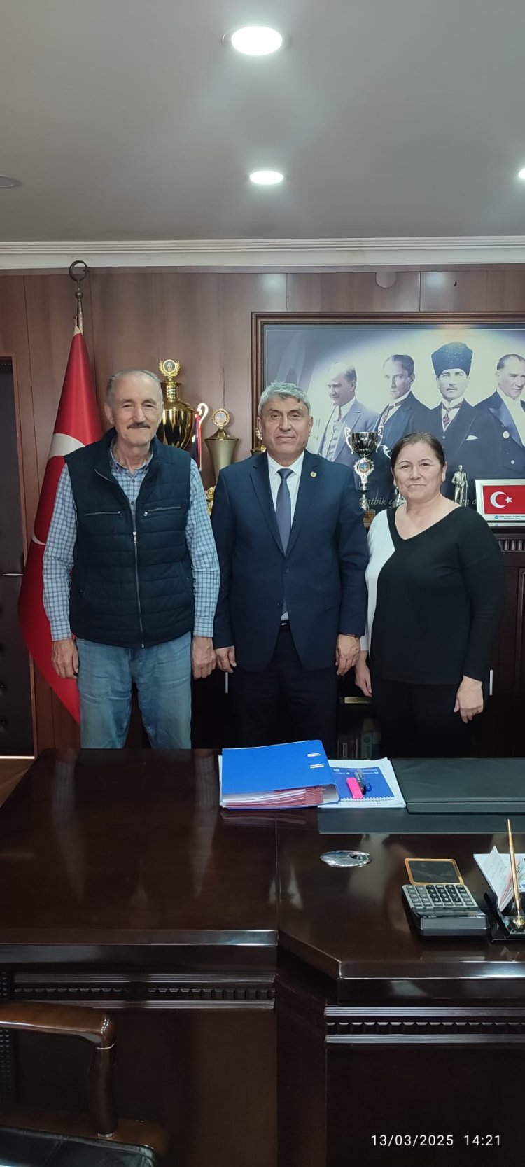 NAZİK ZİYARETLERİNDEN DOLAYI TEŞEKKÜR EDERİM...