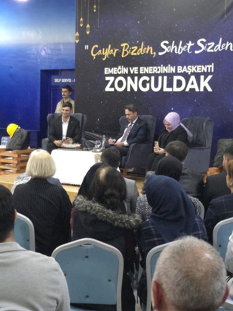 SAYIN BAKANIMIZ ALPARSLAN BAYRAKTAR'A TEŞEKKÜR EDERİM.