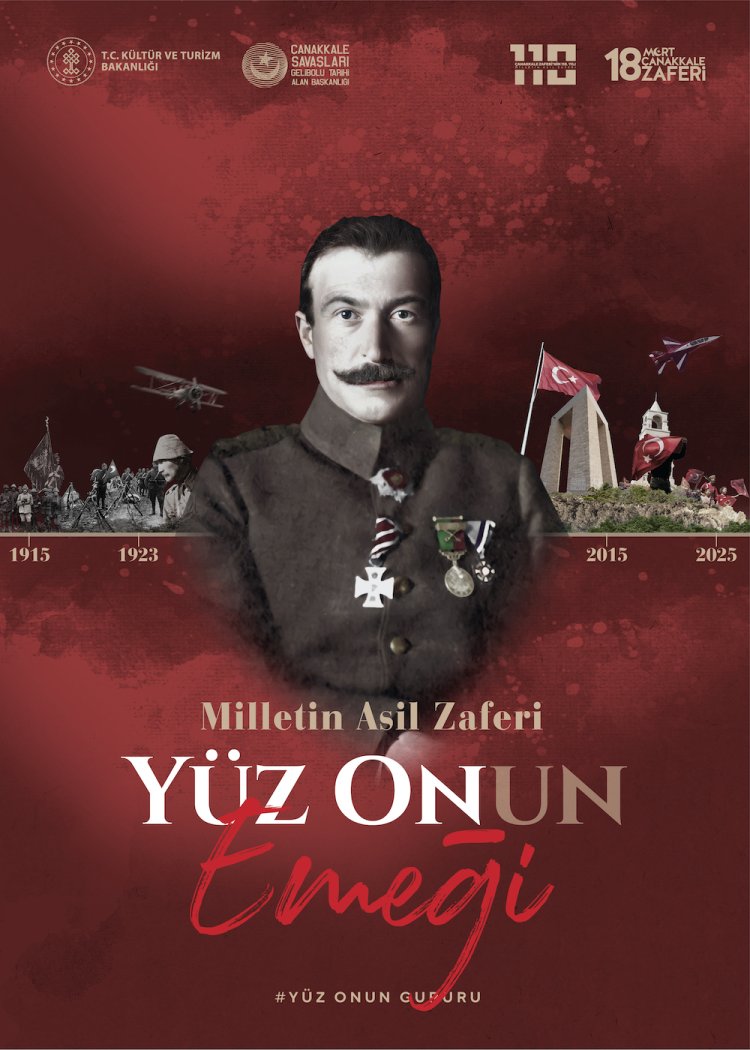 ÇANAKKALE ZAFERİNİN 110.YILDÖNÜMÜ KUTLU OLSUN...