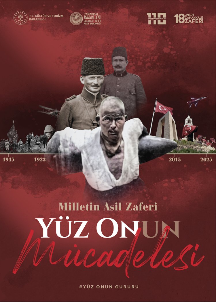 ÇANAKKALE ZAFERİNİN 110.YILDÖNÜMÜ KUTLU OLSUN...