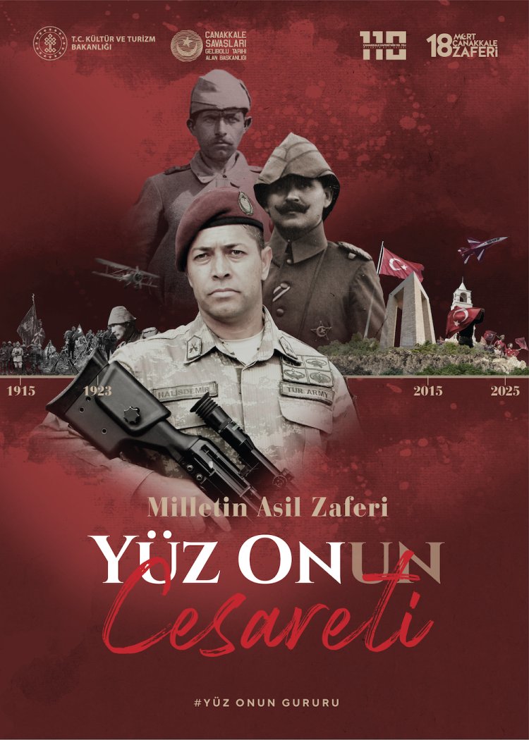 ÇANAKKALE ZAFERİNİN 110.YILDÖNÜMÜ KUTLU OLSUN...