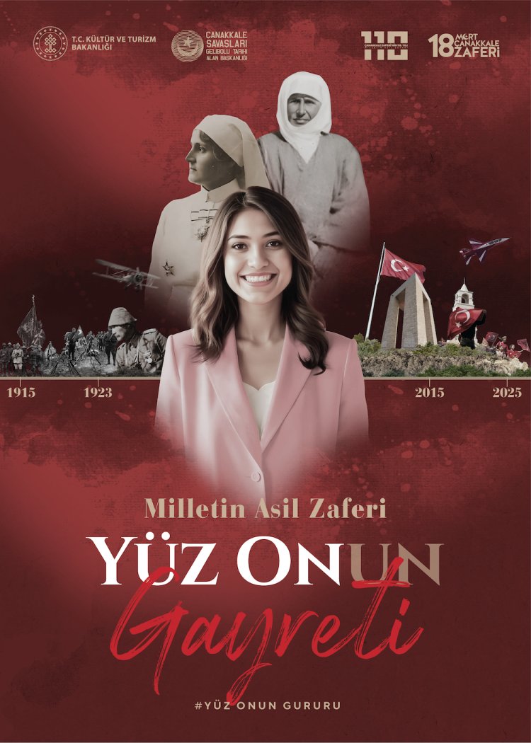 ÇANAKKALE ZAFERİNİN 110.YILDÖNÜMÜ KUTLU OLSUN...