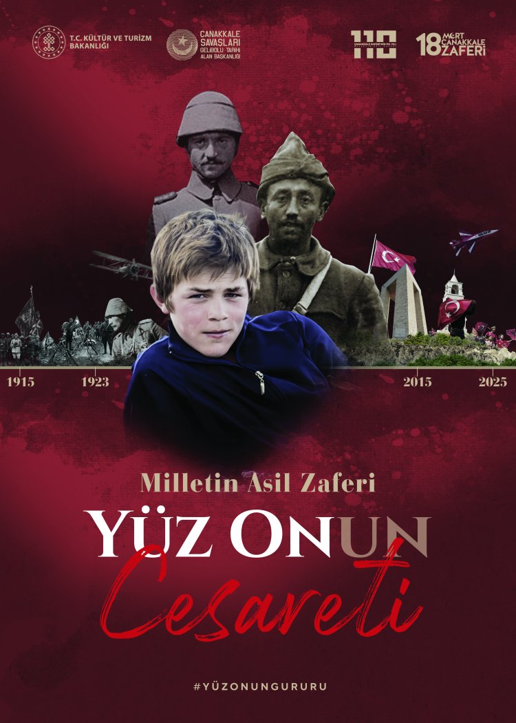 ÇANAKKALE ZAFERİNİN 110.YILDÖNÜMÜ KUTLU OLSUN...
