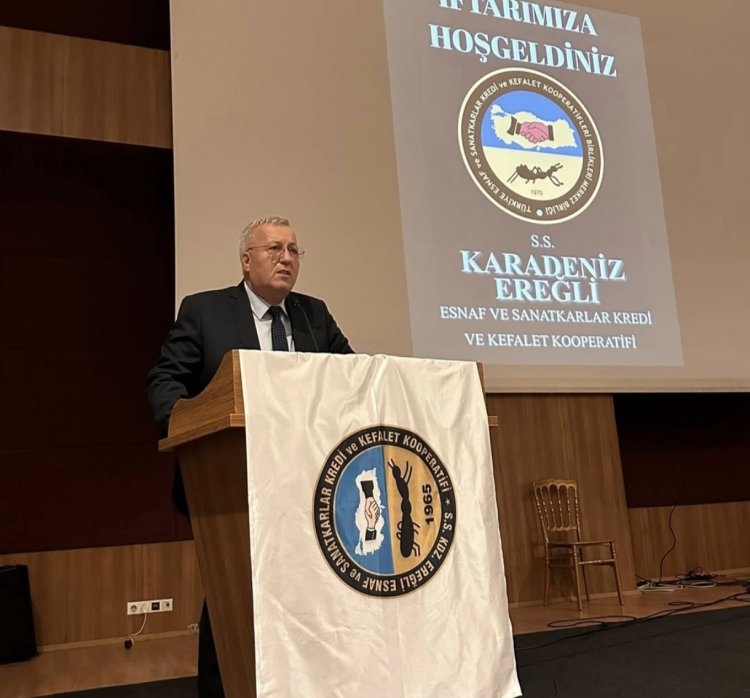 EREĞLİ ESNAF VE SANATKARLAR KREDİ VE KEFALET KOOPERATİFİNİN DÜZENLEMİŞ OLDUĞU İFTAR PROGRAMINA KATILIM SAĞLADIK...