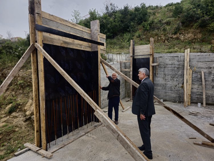 BAŞKANIMIZ MİLLET BAHÇESİNDE ÇALIŞMALARI YERİNDE İNCELEDİ