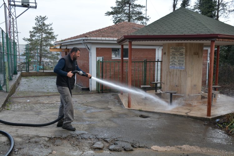 GÜLÜÇ BELEDİYESİ EKİPLERİ RAMAZAN BAYRAMI ÖNCESİNDE BELDEDE HUMMALI ÇALIŞMA BAŞLATTI
