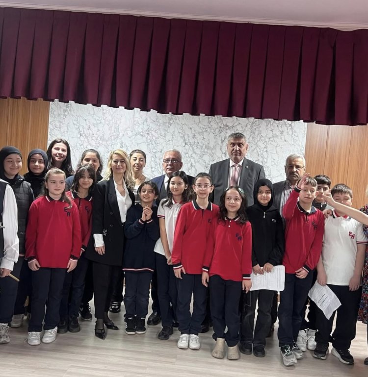 GÜLÜÇ EMİN AYHAN ORTAOKULUNUN DÜZENLEMİŞ OLDUĞU ETKİNLİĞE KATILIM SAĞLADIK...