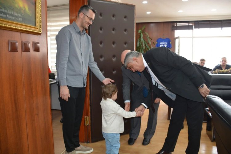 BELEDİYEMİZDE BAYRAMLAŞMA PROGRAMI