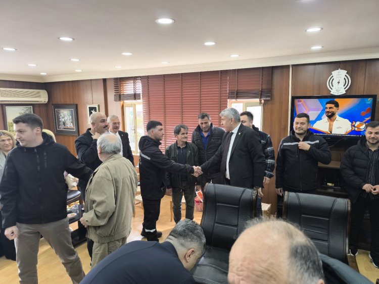 BELEDİYEMİZDE BAYRAMLAŞMA PROGRAMI