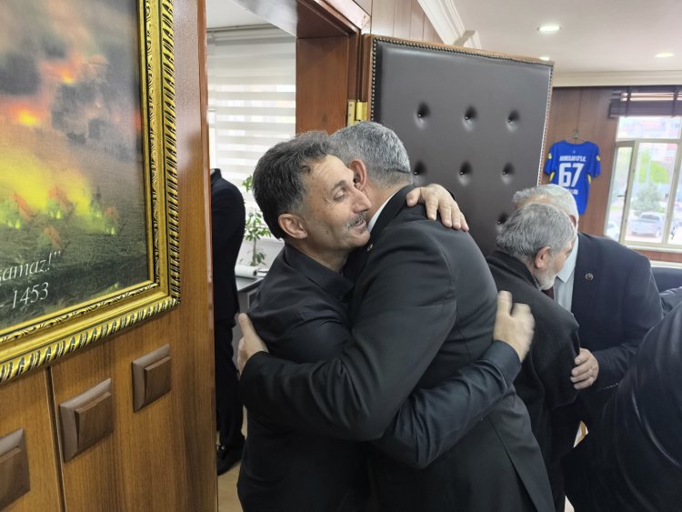 BELEDİYEMİZDE BAYRAMLAŞMA PROGRAMI