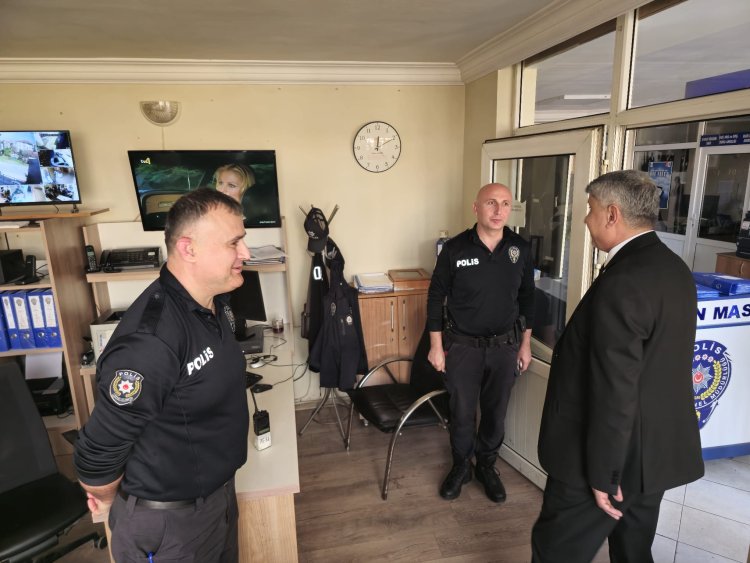 GÜLÜÇ POLİS MERKEZİ AMİRLİĞİ BAYRAMLAŞMA PROGRAMI