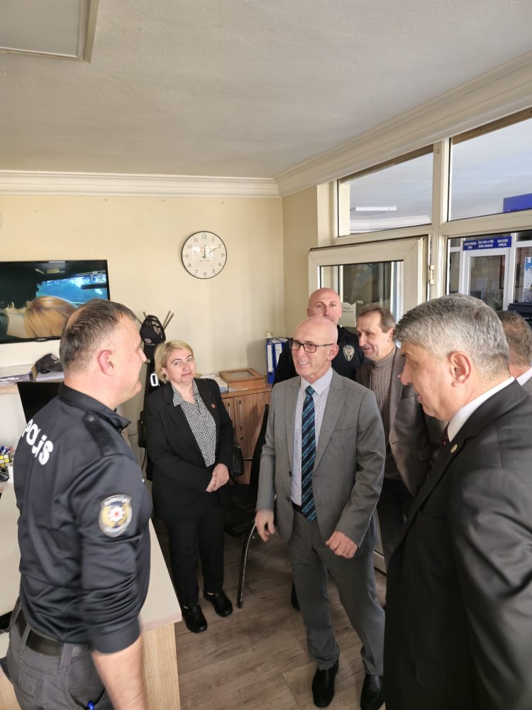 GÜLÜÇ POLİS MERKEZİ AMİRLİĞİ BAYRAMLAŞMA PROGRAMI