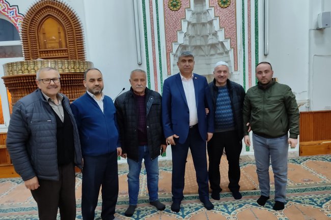 MERKEZ CAMİİSİNDE DÜZENLENEN KUR'AN TİLAVETİNE KATILDIK...