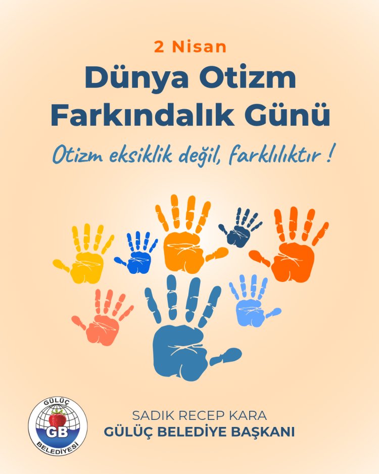OTİZM EKSİKLİK DEĞİL FARKLILIKTIR