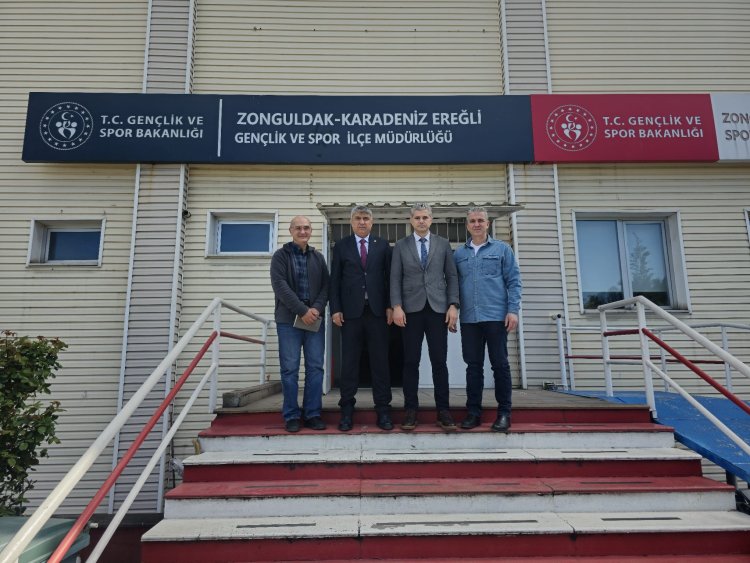 KDZ.EREĞLİ GENÇLİK VE SPOR MÜDÜRÜNE TEŞEKKÜR EDERİZ...
