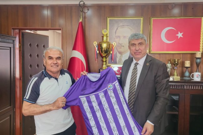TATAR'DAN BAŞKAN KARAYA ANLAMLI ZİYARET