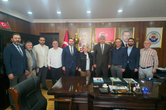 MÜSİAD YÖNETİM KURULUNDAN BAŞKANIMIZA ZİYARET...