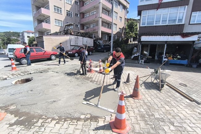 GÜLÜÇTE ÇALIŞMALARIMIZ TAM GAZ DEVAM EDİYOR...