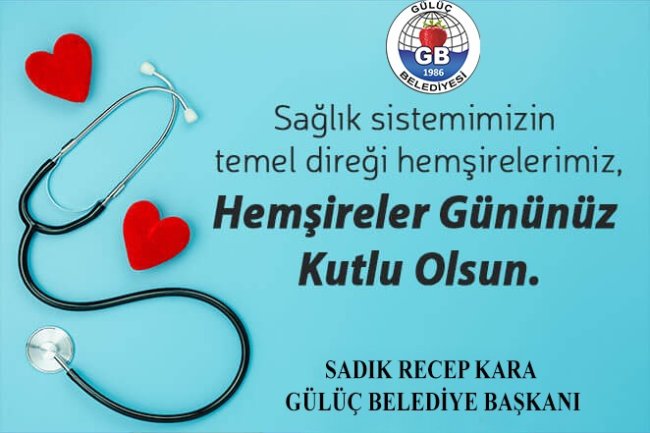 HEMŞİRELER GÜNÜ KUTLU OLSUN...