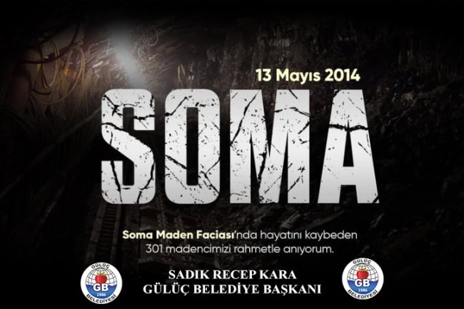 SOMA MADEN FACİASINDA HAYATINI KAYBEDEN MADEN ŞEHİTLERİMİZİ SAYGI RAHMETLE ANIYORUM