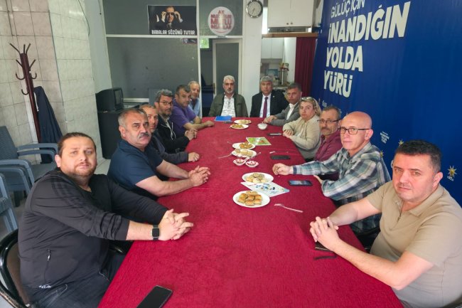 AK PARTİ GÜLÜÇ BELDE TEŞKİLATI TOPLANTISINA KATILDIK...