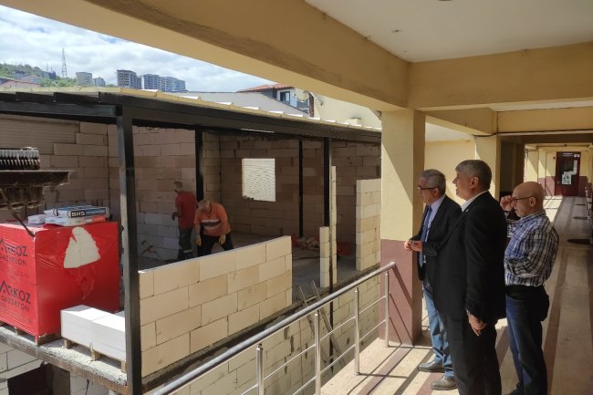 DÜĞÜN SALONUNDA ÇEVRESİNDE ÇALIŞMALARIMIZ ARALIKSIZ OLARAK DEVAM EDİYOR...