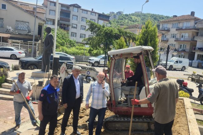 GÜLÜÇ BELEDİYESİNDEN ESTETİK DOKUNUŞ