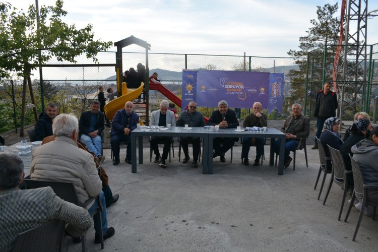 VATANDAŞ SORUYOR BAŞKAN CEVAPLIYOR