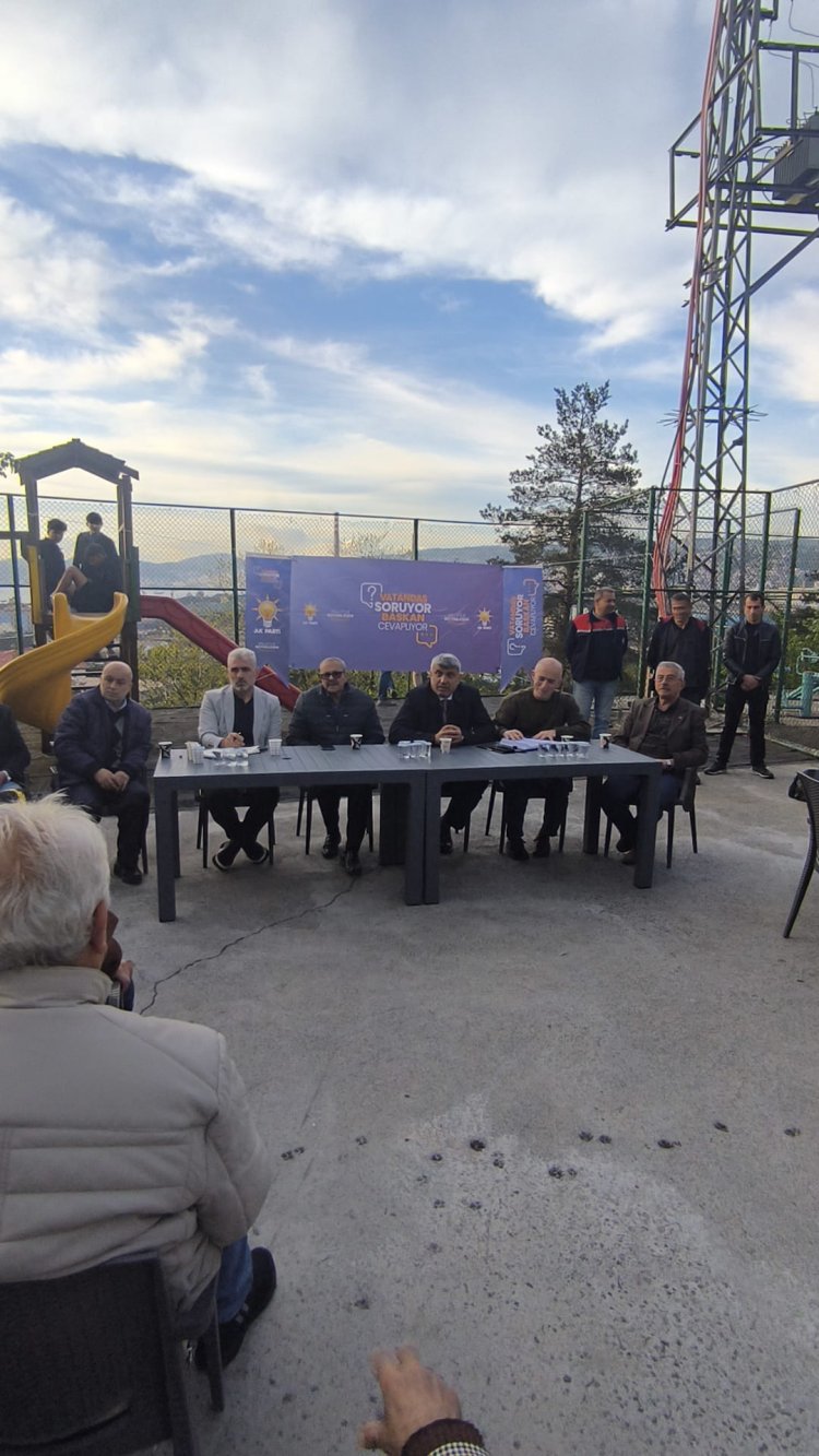 VATANDAŞ SORUYOR BAŞKAN CEVAPLIYOR