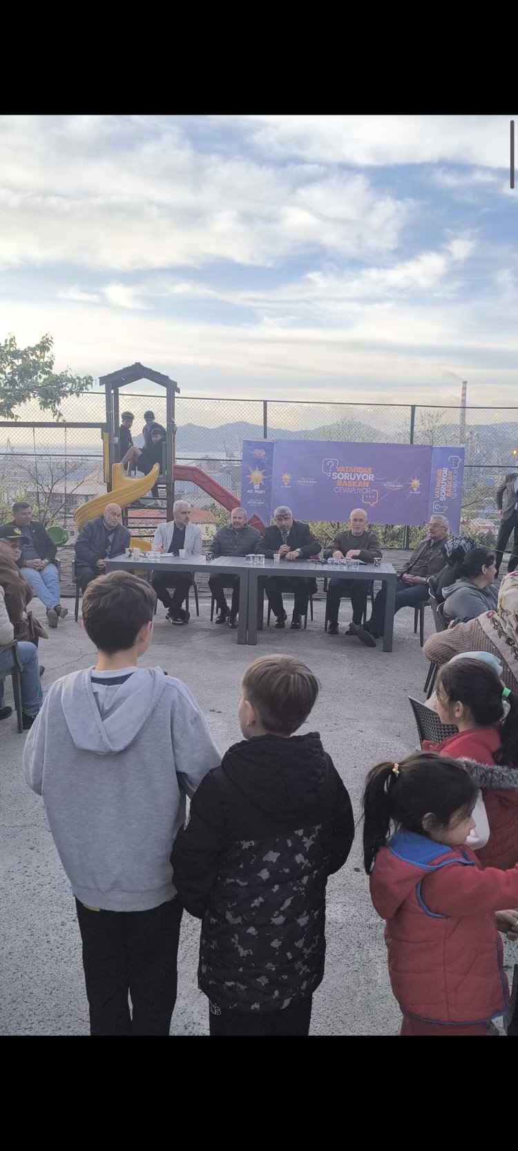 VATANDAŞ SORUYOR BAŞKAN CEVAPLIYOR