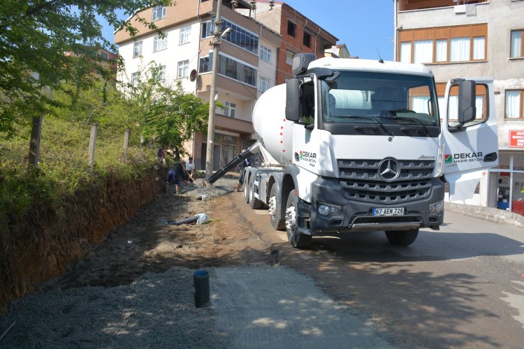 BEKYERİ MAHALLEMİZDE ÇALIŞMALAR DEVAM EDİYOR...