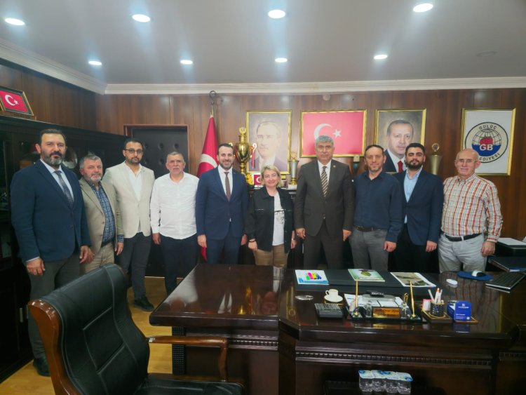 MÜSİAD YÖNETİM KURULUNDAN BAŞKANIMIZA ZİYARET...