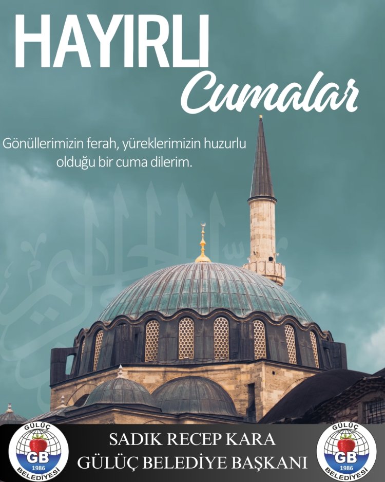 HAYIRLI CUMALAR....