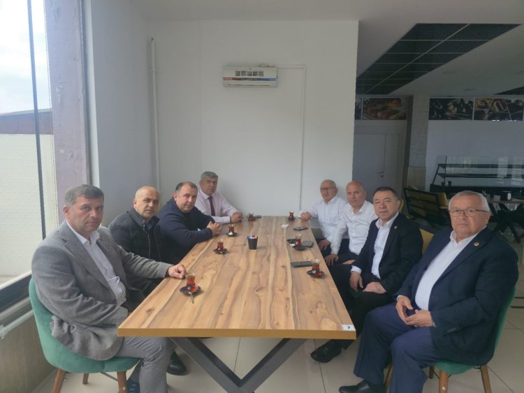 BÖLGEMİZE YÖNELİK ÇALIŞMALAR HAKKINDA BİLGİ ALIŞVERİŞİNDE BULUNDUK...