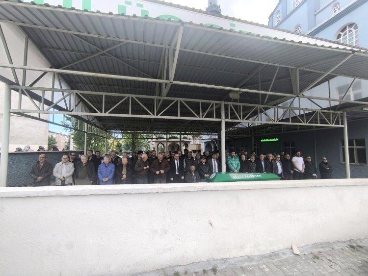 CENAZE TÖRENİNE KATILIM SAĞLADIK...