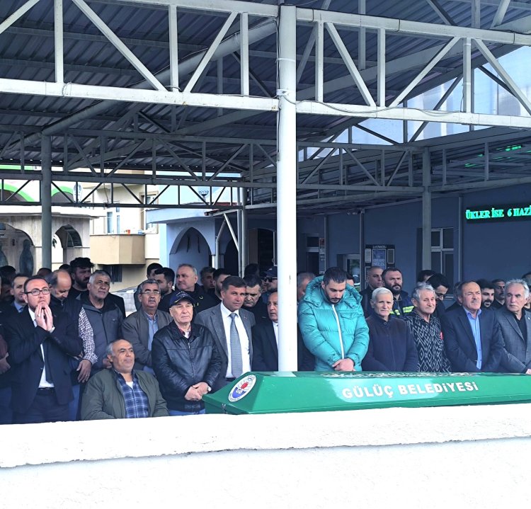 CENAZE TÖRENİNE KATILIM SAĞLADIK...