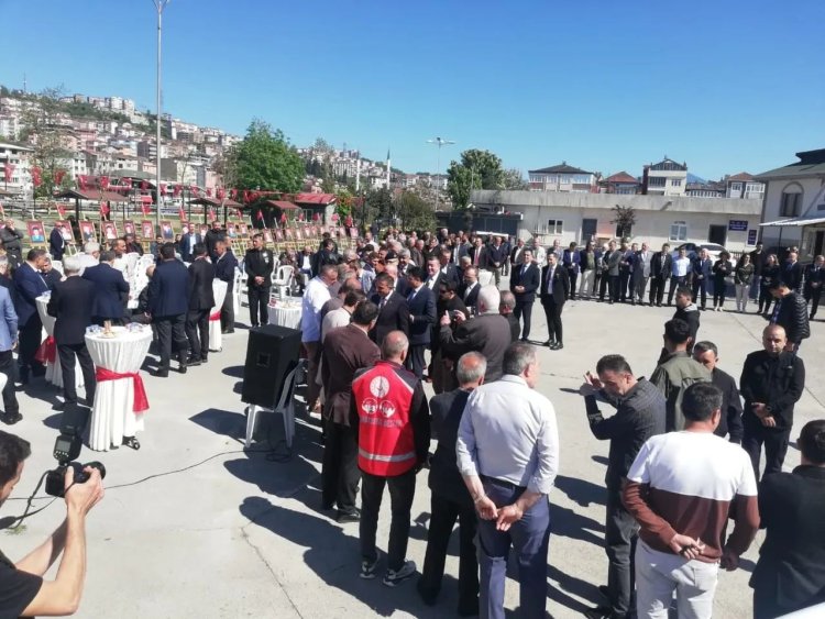 AÇILIŞA KATILIM SAĞLADIK...